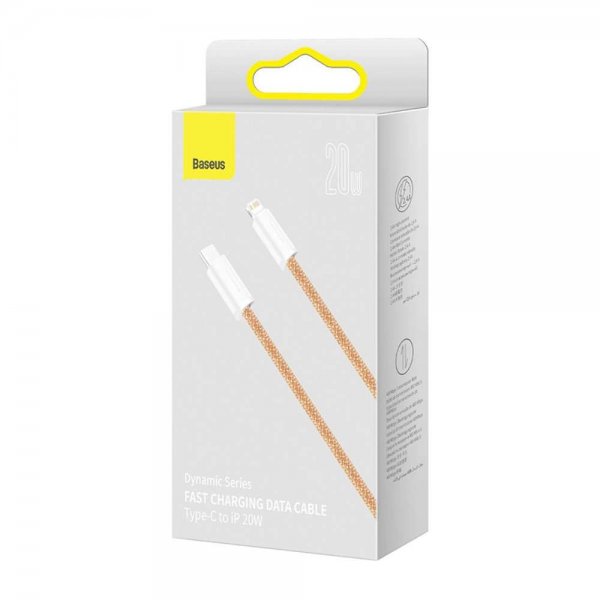 Baseus Kabel Dynamic Series USB-C till Lightning 1 m Orange