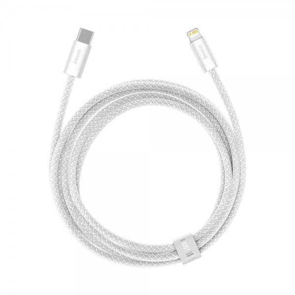 Baseus Kabel Dynamic Series USB-C till Lightning 2 m Vit