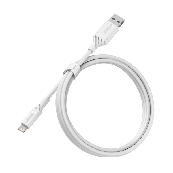 Otterbox Kabel USB-A till Lightning 1 meter Vit