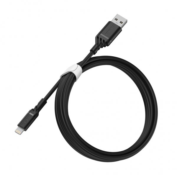 Otterbox Kabel USB-A till Lightning 2 meter Svart