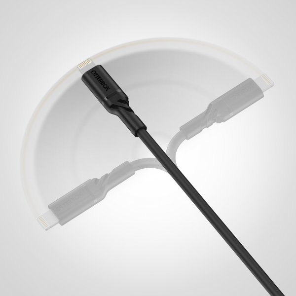 Otterbox Kabel USB-A till Lightning 2 meter Svart