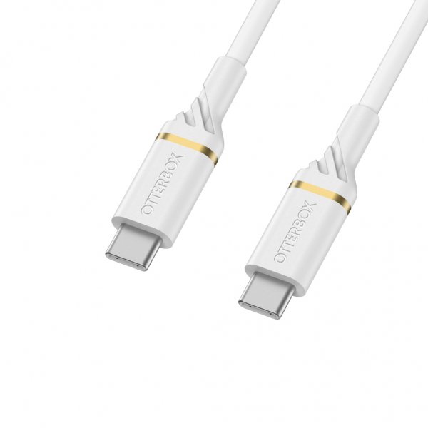 Otterbox Kabel USB-C till USB-C Premium Cable 3 meter Cloud Sky White