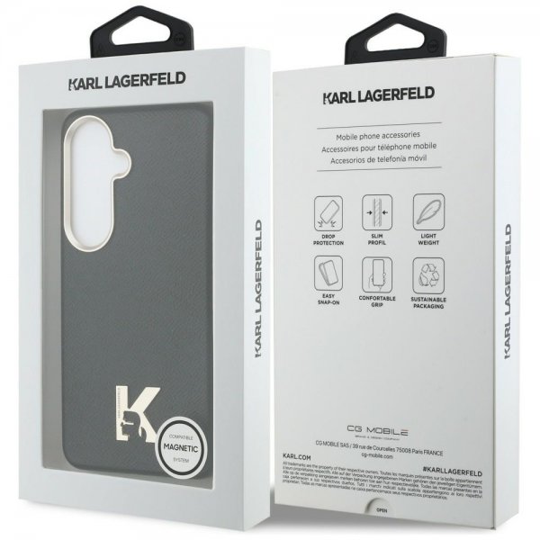 Karl Lagerfeld Samsung Galaxy S26 Skal K Logo MagSafe Svart