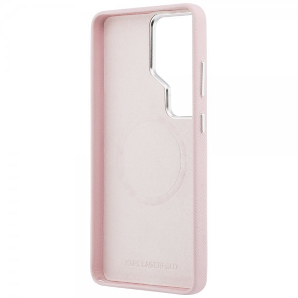 Karl Lagerfeld Samsung Galaxy S26 Ultra Skal K Logo MagSafe Rosa