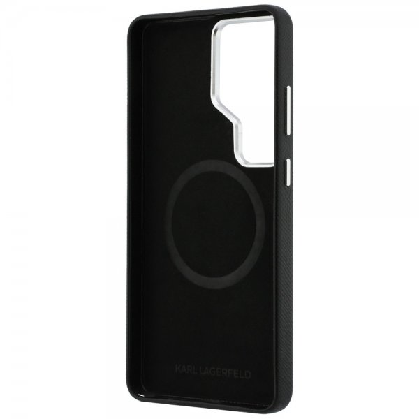Karl Lagerfeld Samsung Galaxy S26 Ultra Skal Saffiano MagSafe Svart