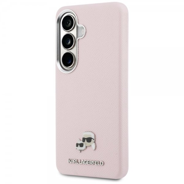 Karl Lagerfeld Samsung Galaxy S26 Plus Skal Saffiano MagSafe Rosa