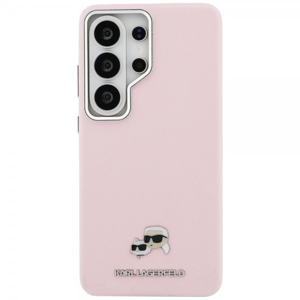 Karl Lagerfeld Samsung Galaxy S26 Ultra Skal Saffiano MagSafe Rosa