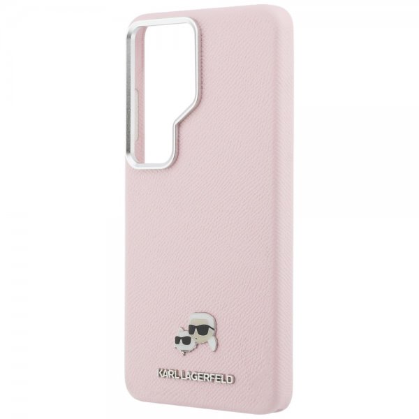 Karl Lagerfeld Samsung Galaxy S26 Ultra Skal Saffiano MagSafe Rosa