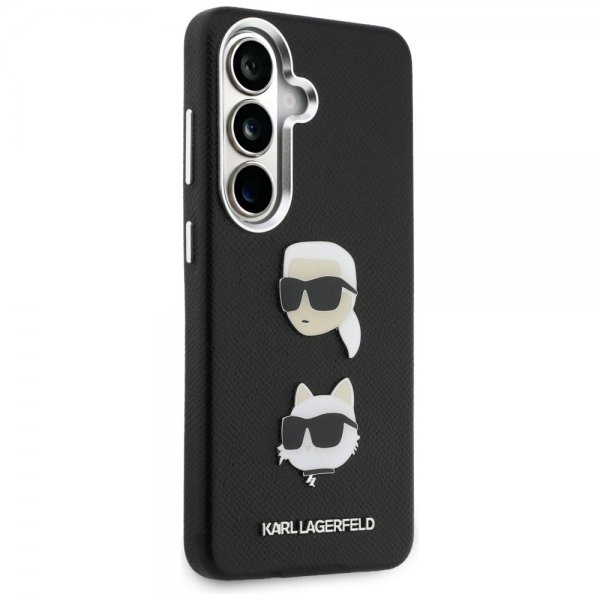 Karl Lagerfeld Samsung Galaxy S26 Plus Skal Saffiano Karl & Choupette Svart
