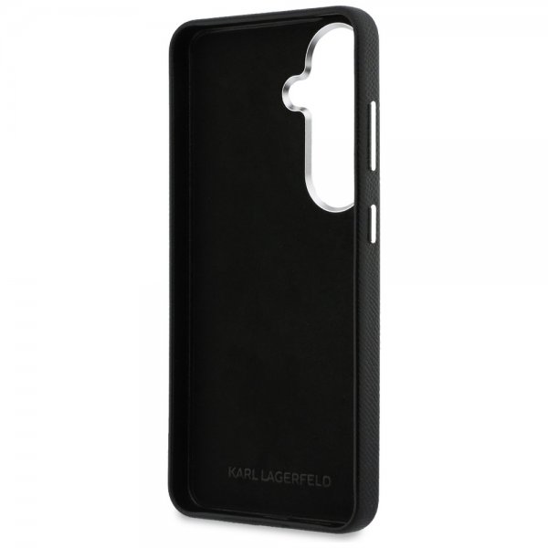 Karl Lagerfeld Samsung Galaxy S26 Plus Skal Saffiano Karl & Choupette Svart