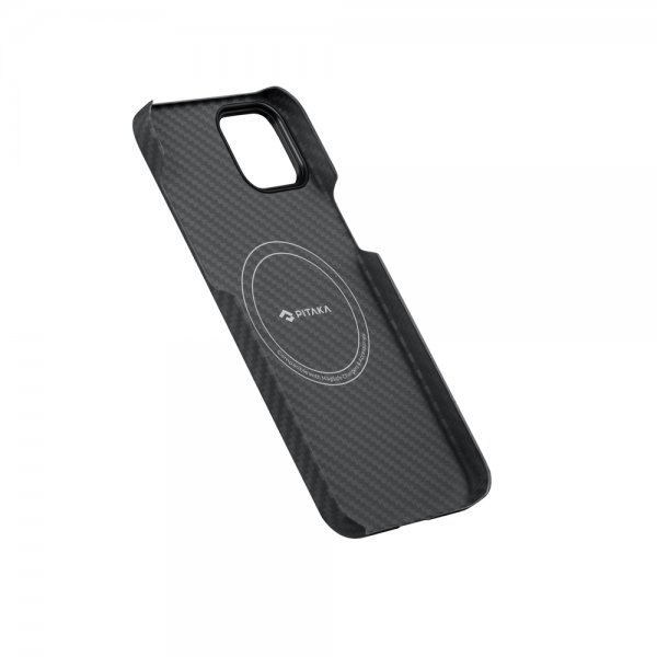 Pitaka iPhone 14 Plus Skal MagEZ Case 3 Black/Grey Twill