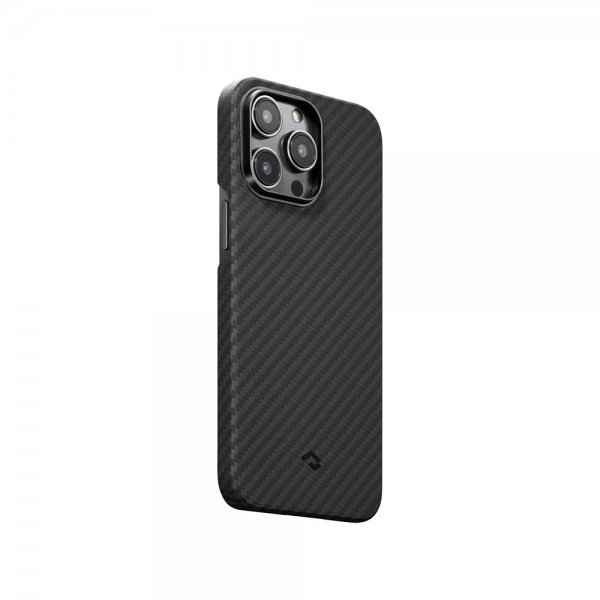 Pitaka iPhone 14 Pro Skal MagEZ Case 3 Black/Grey Twill