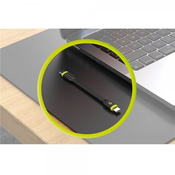 Mobile Origin Kompakt USB-C Kabel 10 cm Svart