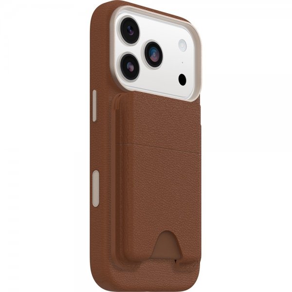 Otterbox Korthållare MagSafe Wallet Symmetry Cactus Leather Desert Saddle