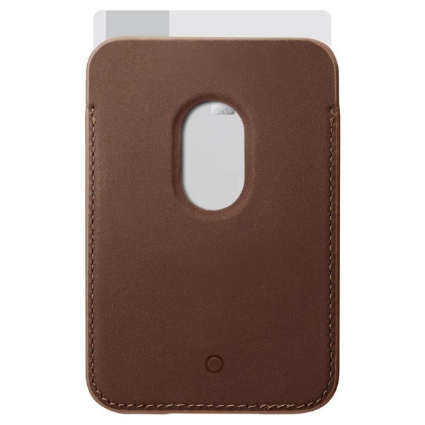 Spigen MagSafe Korthållare Valentinus 3 Cards Holder MagFit Brun