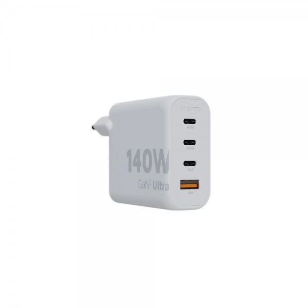 Xtorm Laddare 140W GaN2 Ultra 3xUSB-C/USB-A