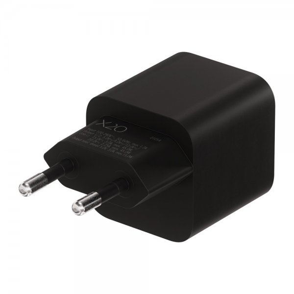 X2O Laddare 45W Dubbel USB-C/USB-C GaN Svart