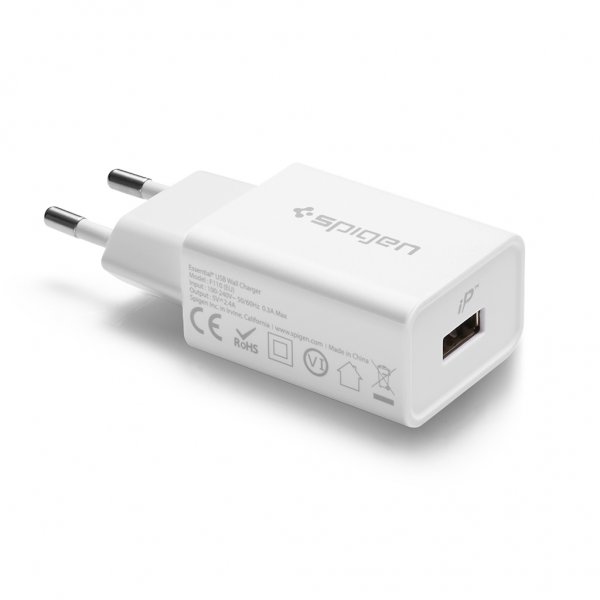 Spigen Laddare F110 12W Vit