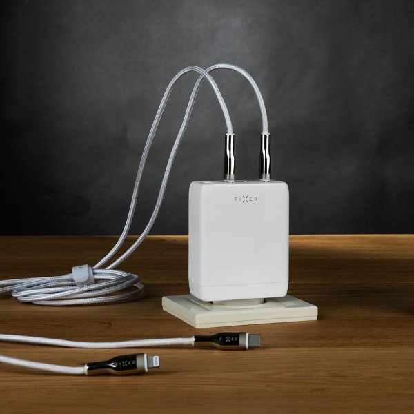 Fixed Laddare GaN100 3xUSB-C & 1xUSB-A