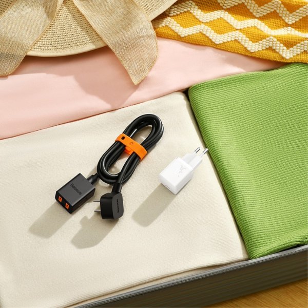 Baseus Laddare GaN5 Fast Charger Mini 30W Vit
