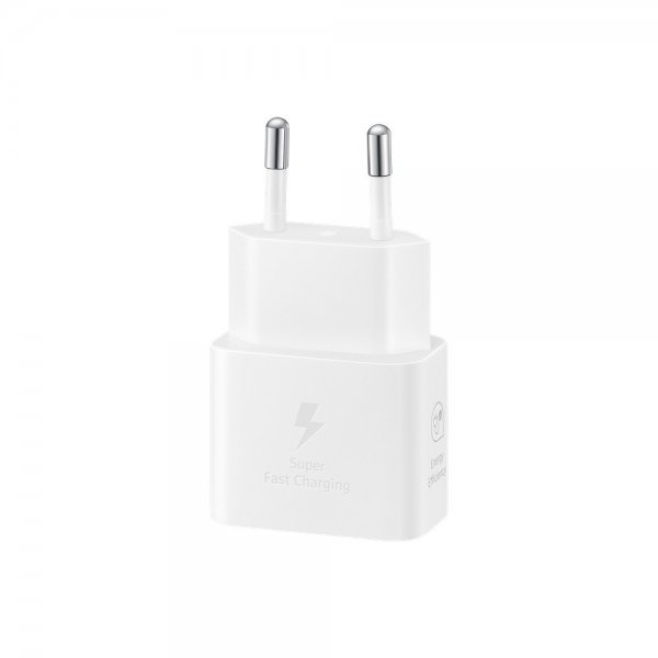 Samsung Original Laddare med Kabel 25W Power Adapter Vit