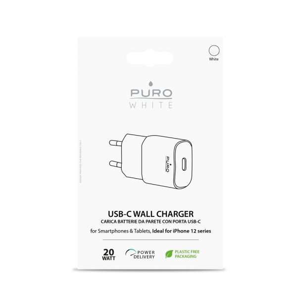 Puro Laddare USB-C Wall Charger Mini 20W