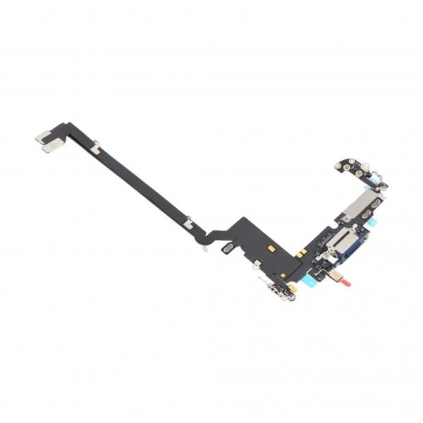 Laddkontakt med Flexkabel för iPhone 17 Pro Max - Blå