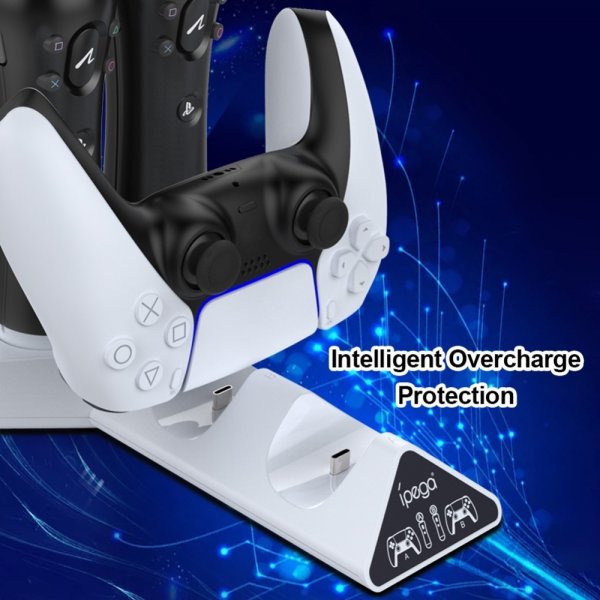 Ipega Laddningsdocka till PlayStation 5/Move Kontroll