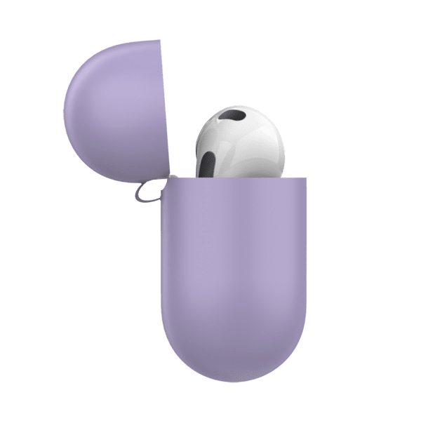KeyBudz PodSkinz Elevate Series Airpod 3 Skal Silikon Lavendel