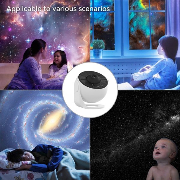Beline MajesticLine LED Projektor Galax Stjärnhimmel Roterande