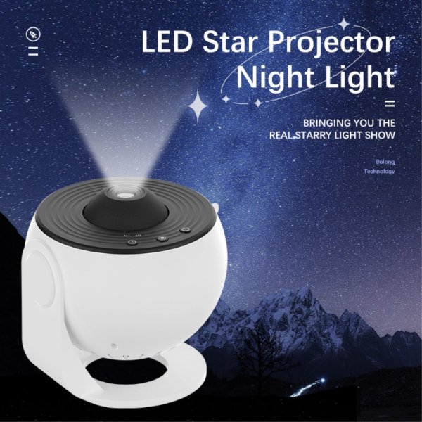 Beline MajesticLine LED Projektor Galax Stjärnhimmel Roterande