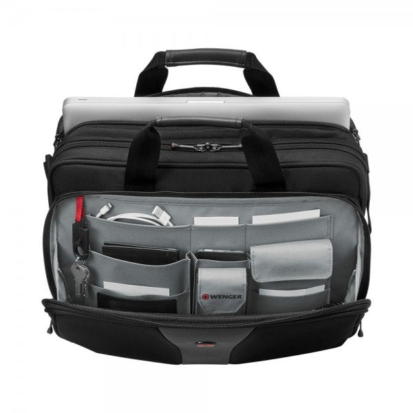 Wenger Legacy 16" Double Gusset Datorväska Grå/Svart