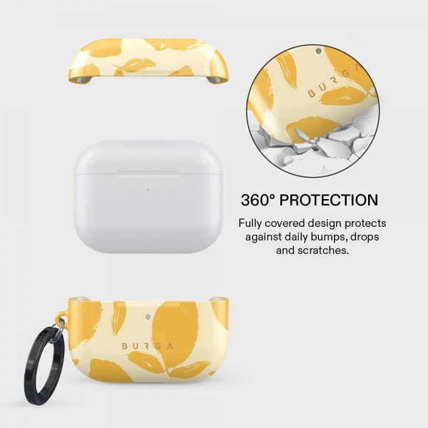 Burga AirPods Pro 3 Skal Design Lemon Tart