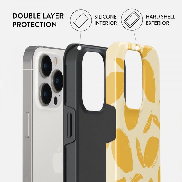 Burga iPhone 14 Pro Skal Tough MagSafe Lemon Tart