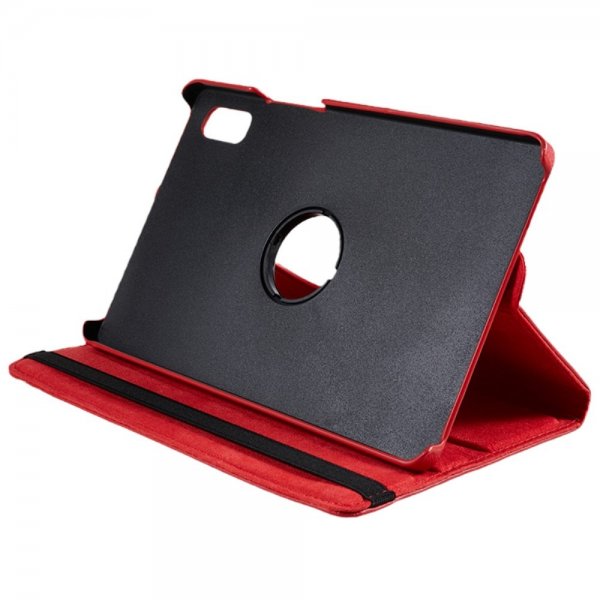 Lenovo Tab M9 TB310 Fodral 360 Grader Vridbar Röd
