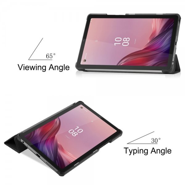 Lenovo Tab M9 TB310 Fodral Trifold Svart
