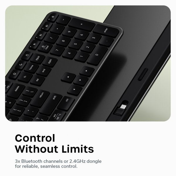 Satechi EX3 Slim Trådlöst Tangentbord Space Black