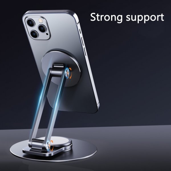 LK-T639 360 Roterbar Magnetisk Telefonhållare Svart