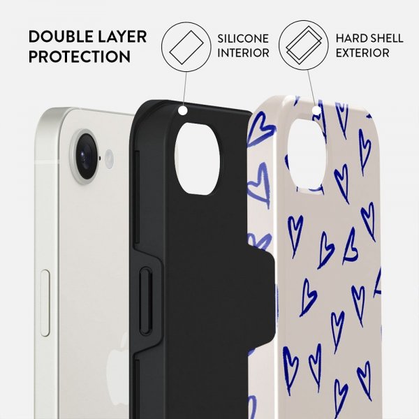 Burga iPhone 16e/iPhone 17e Skal Tough MagSafe Love Me Right