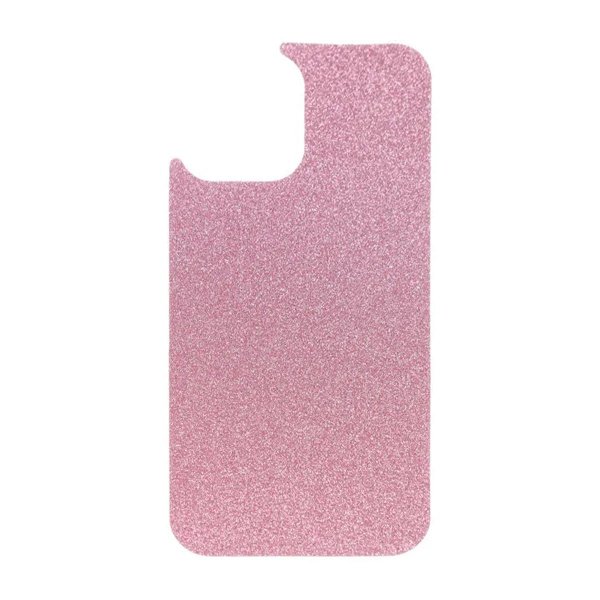 iPhone 12 Pro Skal Glitter Transparent MagSafe Rosa