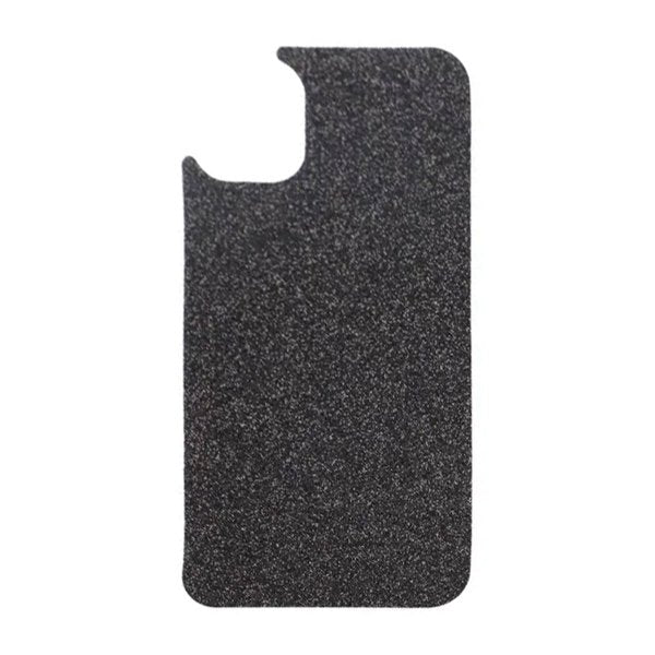iPhone 12 Skal Glitter Transparent MagSafe Svart