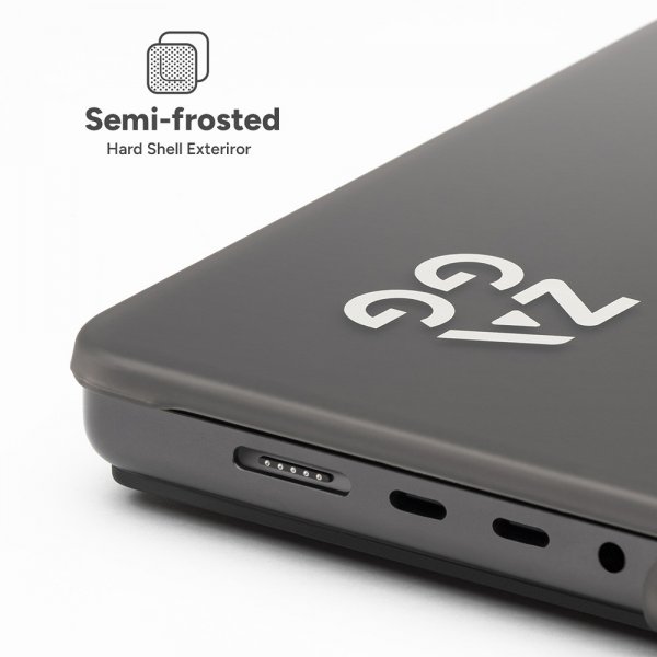 ZAGG MacBook Air 13 M2 (A2681)/M3 (A3113) Skal Hardshell Smoke
