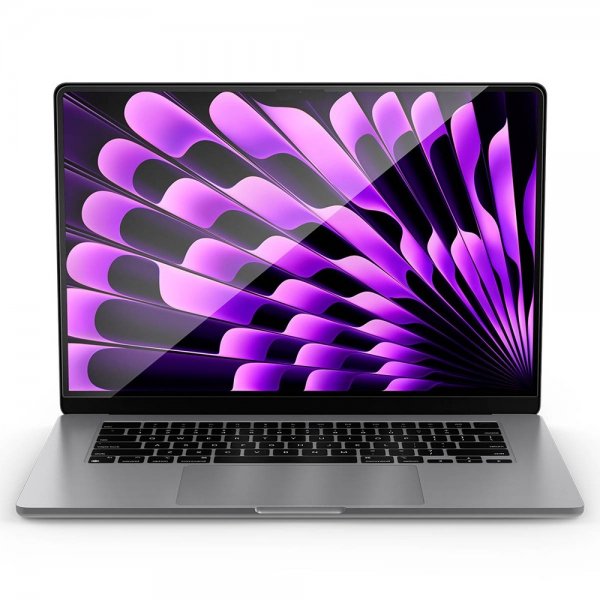 Spigen MacBook Air 15 M2 (A2941)/M3 (A3114) Skärmskydd GLAS.tR Slim