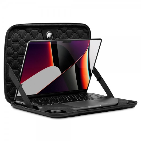 Spigen Datorfodral 16" Rugged Armor Pro Pouch Svart