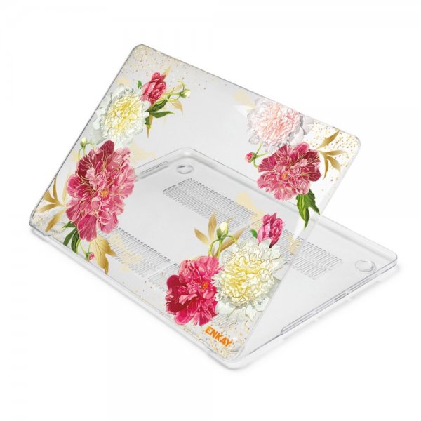 Enkay MacBook Pro 14 (A2442) Skal Blommönster Örtpioner