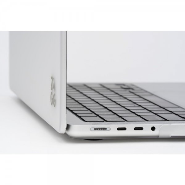 ZAGG MacBook Pro 14 M1 (A2442)/M2 (A2779)/M3 (A2918 A2992) Skal Hardshell Transparent