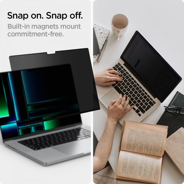 Spigen MacBook Pro 14 M1/M2/M3/M4/M5 Skärmskydd Safe View