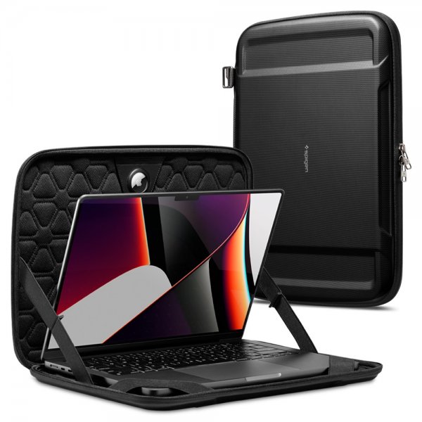 Spigen Datorfodral 14" Rugged Armor Pro Pouch Svart
