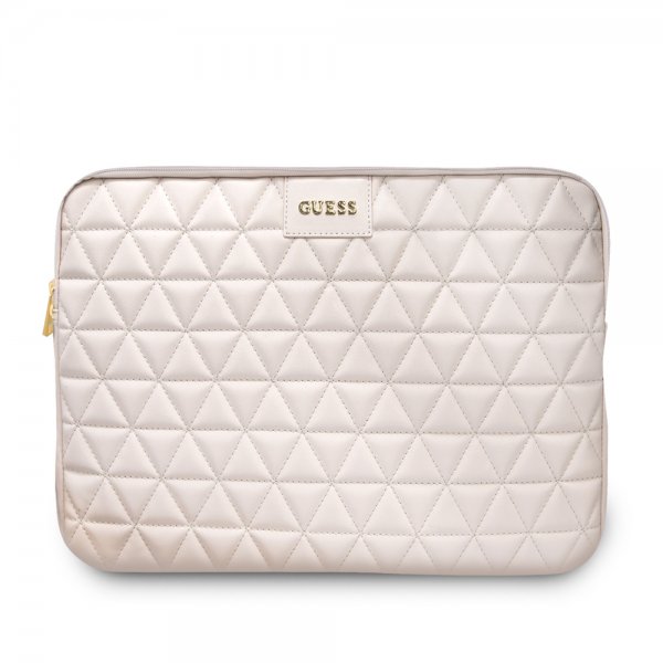 Guess MacBook Sleeve 13 tum Quilted Rosa