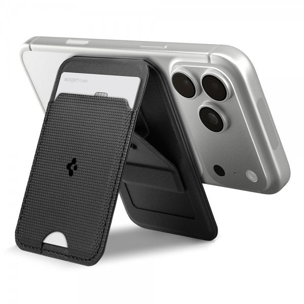 Spigen MagSafe Korthållare Slim Fold MagFit Tripod S314-3 Svart